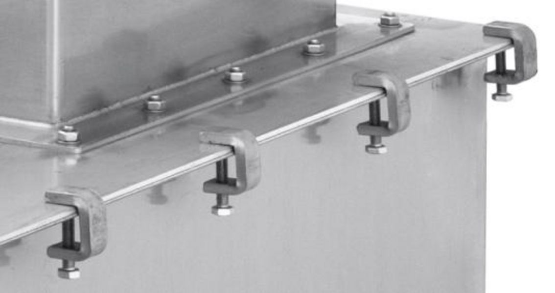 Agrafes en C inox BIOGASKONTOR