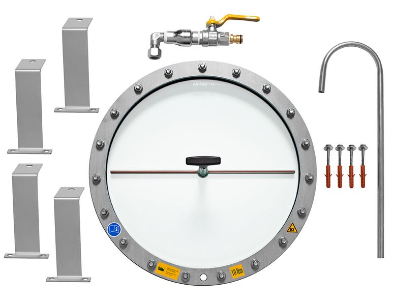 Hublot de digesteur BIOGASKONTOR RD 400