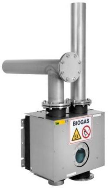 Pièce T de raccordement inox 316 pour régulateur de pression ÜU-TT 150 / 200 BIOGASKONTOR DN 150