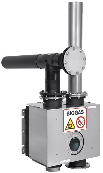 Pièce T de raccordement pour régulateur de pression ÜU-TT en PE-HD BIOGASKONTOR DN 150