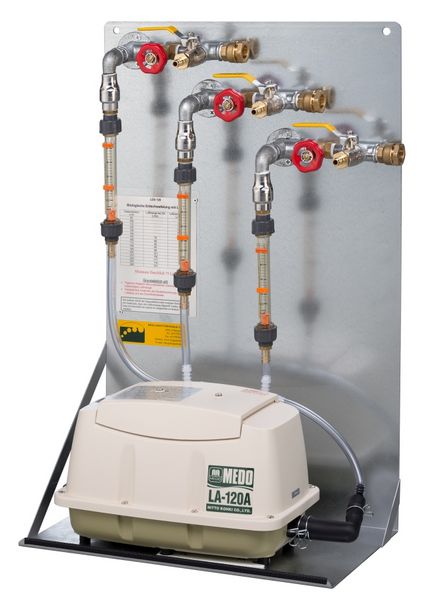 Station de dosage d'air BIOGASKONTOR taille 120 — jusqu'à 3 000 m³/jour