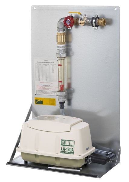 Station de dosage d'air BIOGASKONTOR taille 40 — jusqu'à 1 100 m³/jour