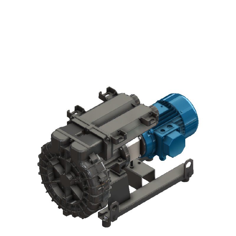 Surpresseur biogaz FPZ SCL R20-MD ATEX – 60 m³/h, 400 mbar
