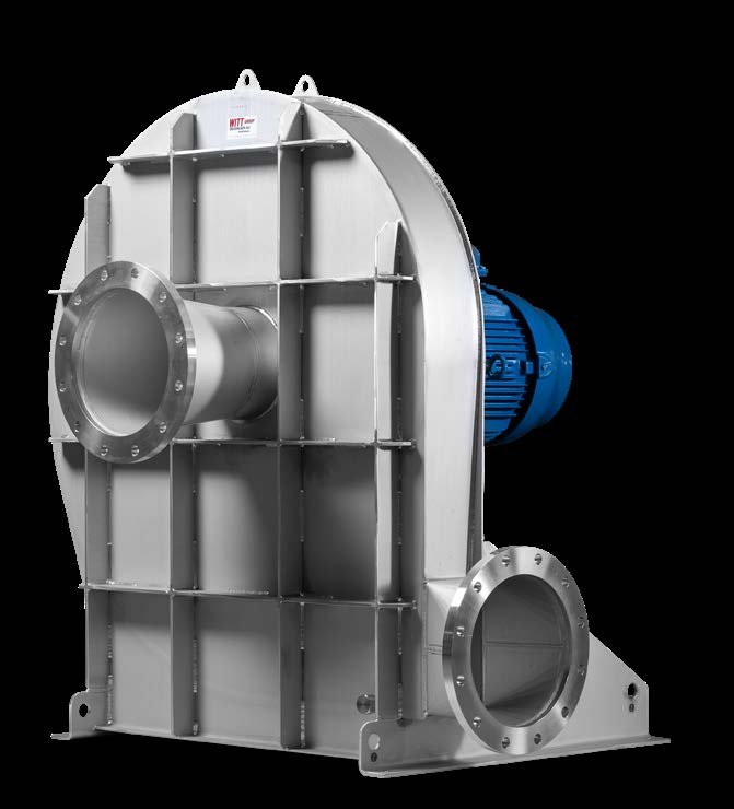 Surpresseur biogaz Meidinger HA/1G ATEX – grand débit jusqu'à 8 000 m³/h, 200 mbar