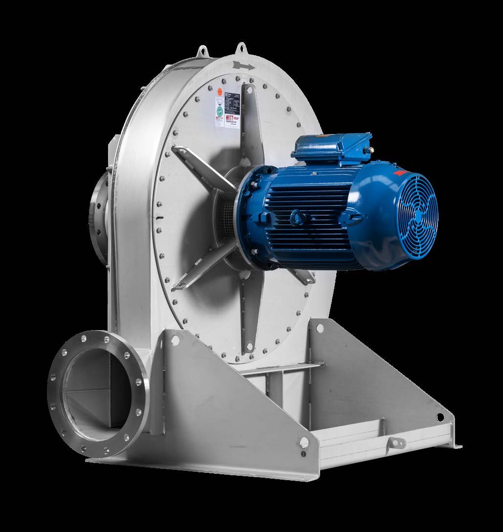 Surpresseur biogaz Meidinger HA/1G ATEX – grand débit jusqu'à 8 000 m³/h, 200 mbar